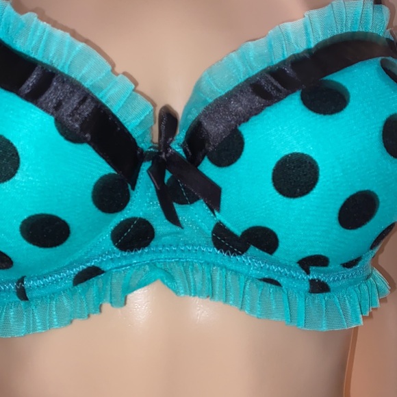 Nature intimates poke dot Teal green36B - Picture 6 of 8